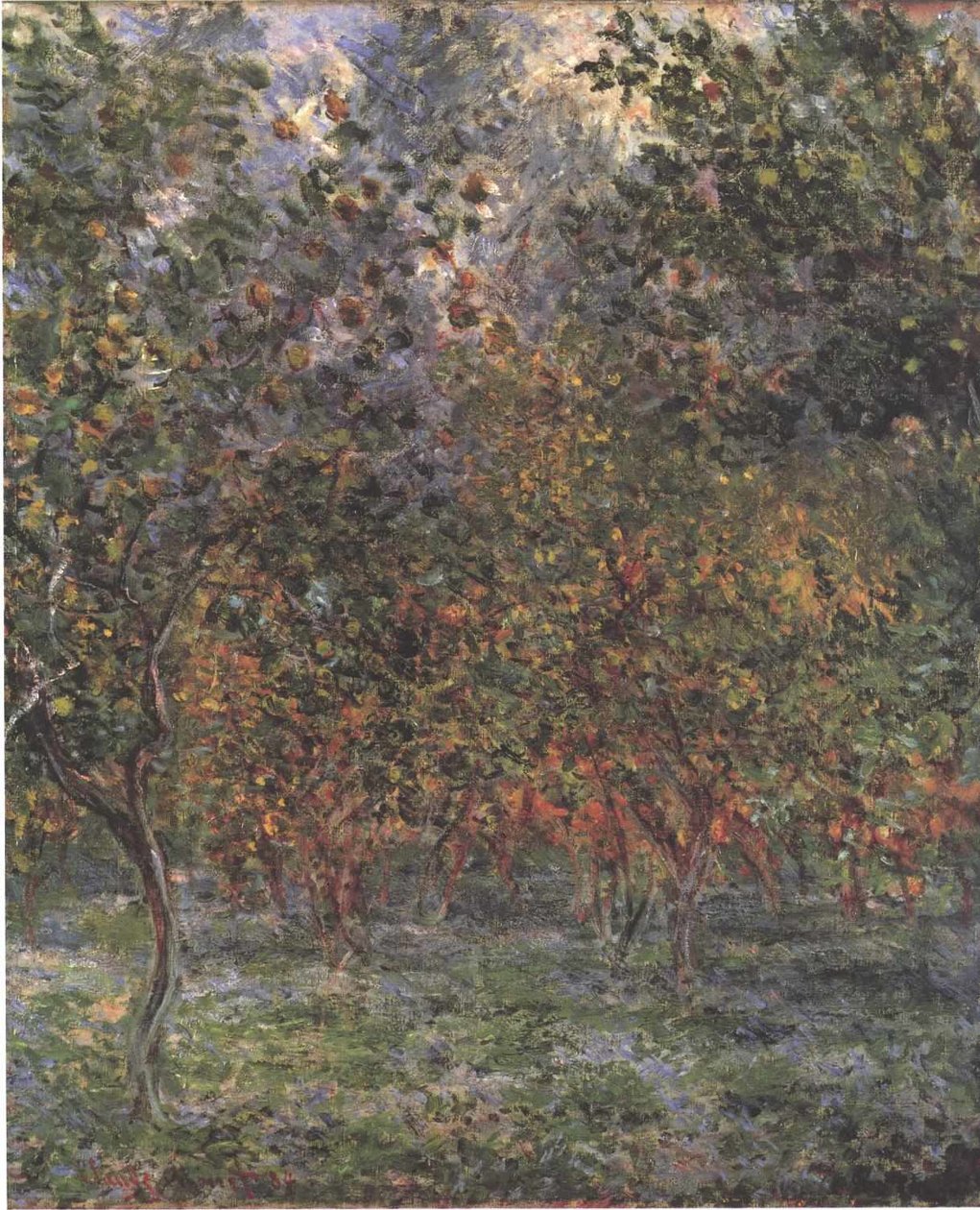 Sotto gli alberi di limone da Claude Monet