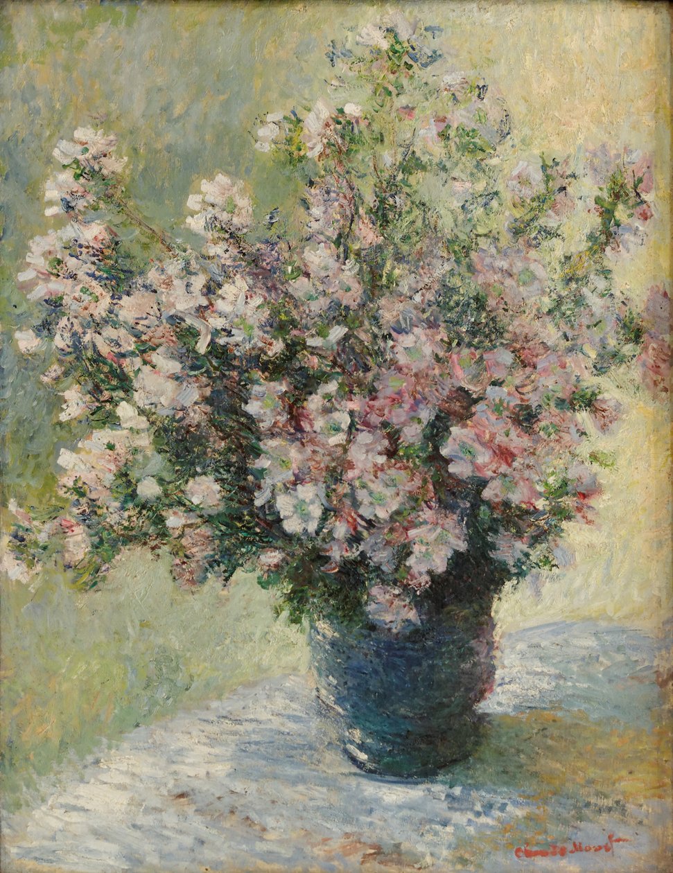 Vaso di fiori da Claude Monet