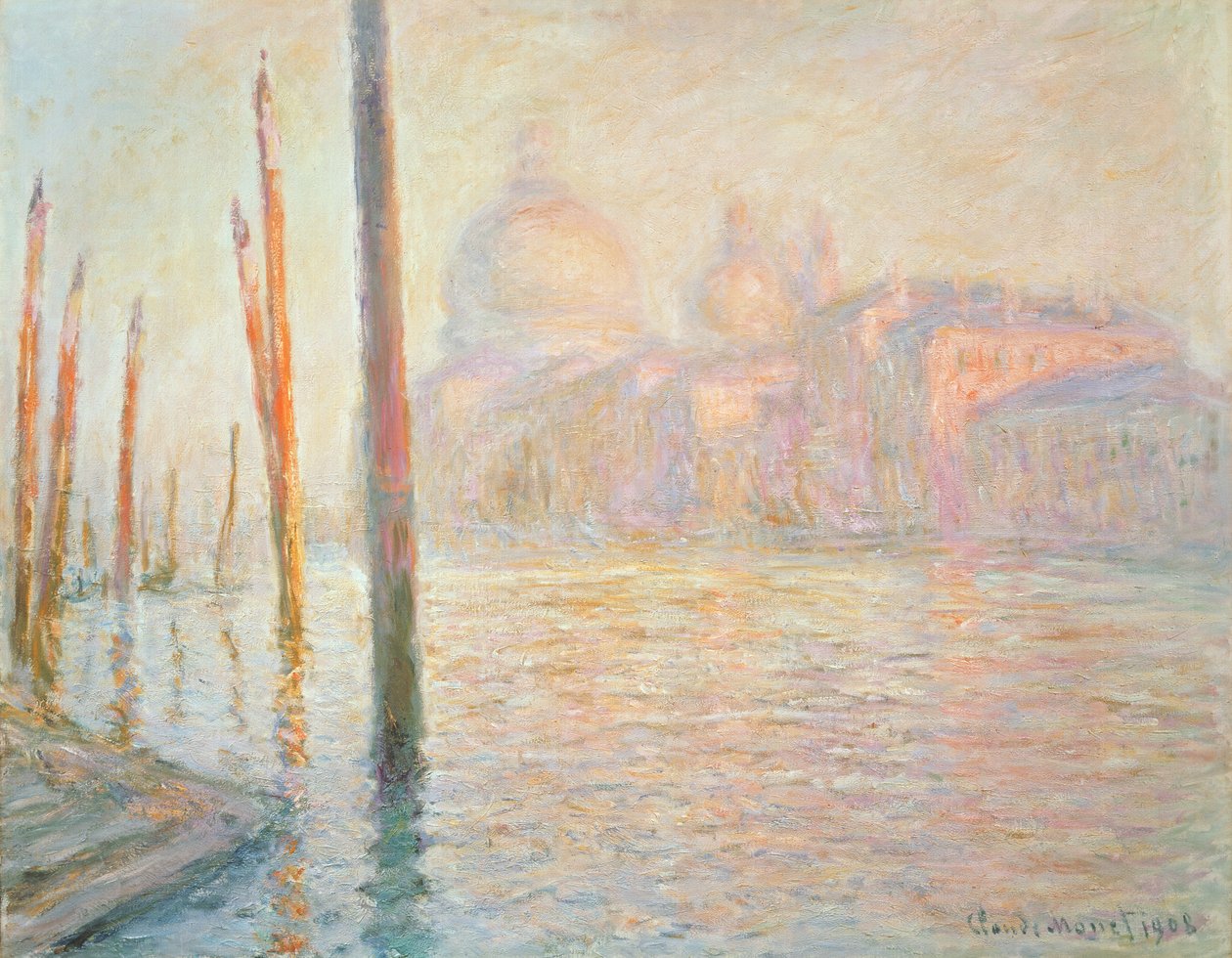 Veduta di Venezia, 1908 da Claude Monet