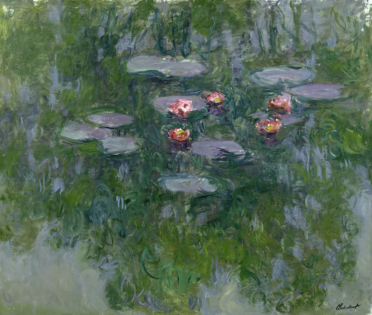 Ninfee, 1916-19 da Claude Monet