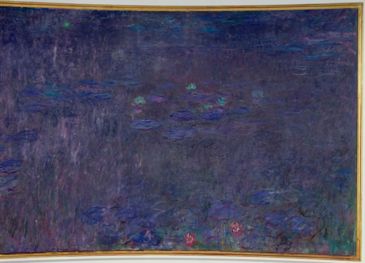 Ninfee: Riflessi di alberi, (dettaglio) da Claude Monet