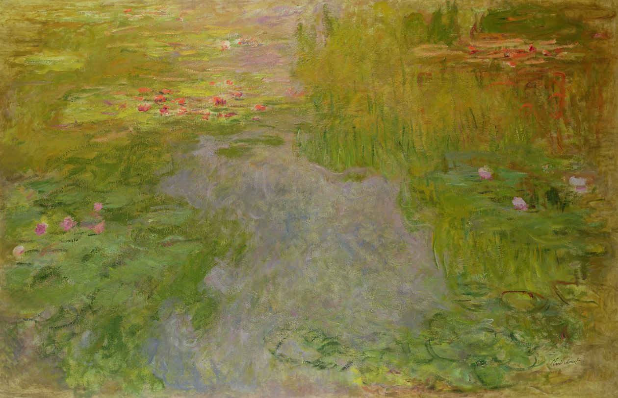 Ninfee, c.1919 da Claude Monet