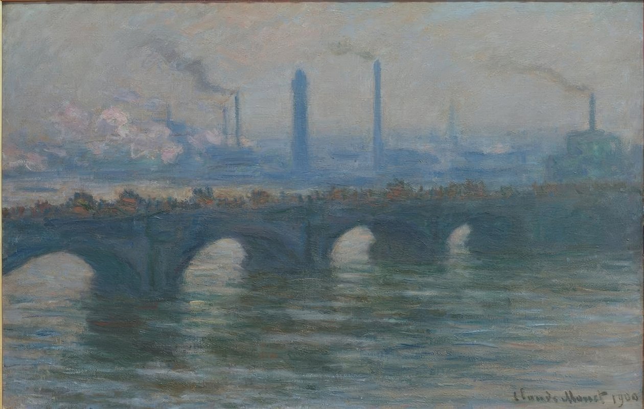 Ponte di Waterloo da Claude Monet