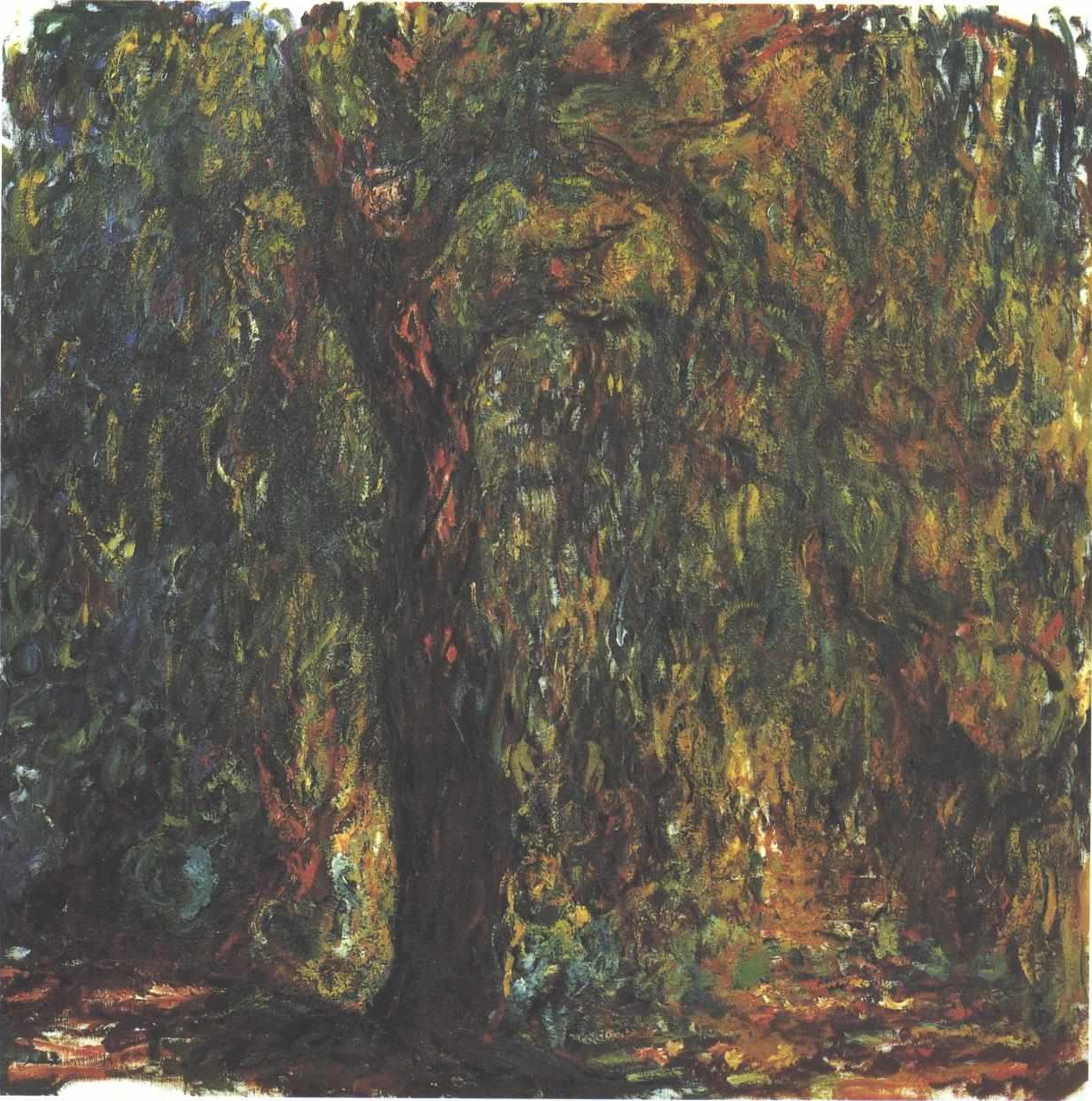 Salice piangente da Claude Monet