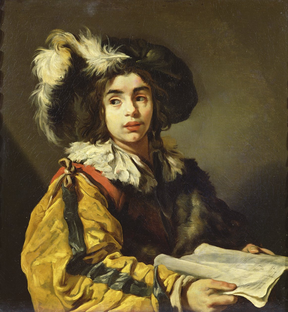 Il giovane cantante da Claude Vignon