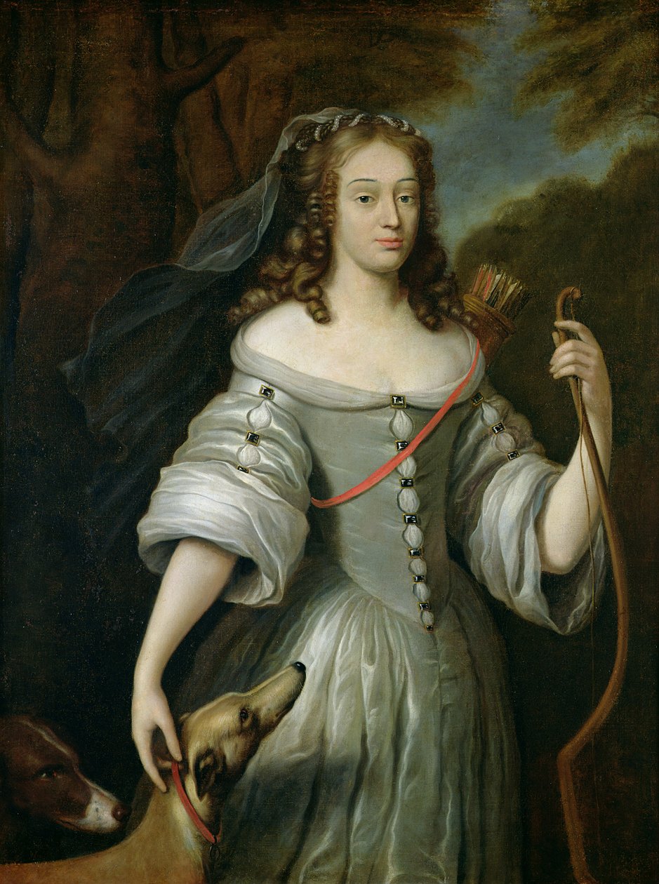 Ritratto di Francoise Louise de la Baume le Blanc (1644-1710) Duchessa di Vaujour, conosciuta anche come Mademoiselle de la Valliere da Claude (attr. to) Lefebvre