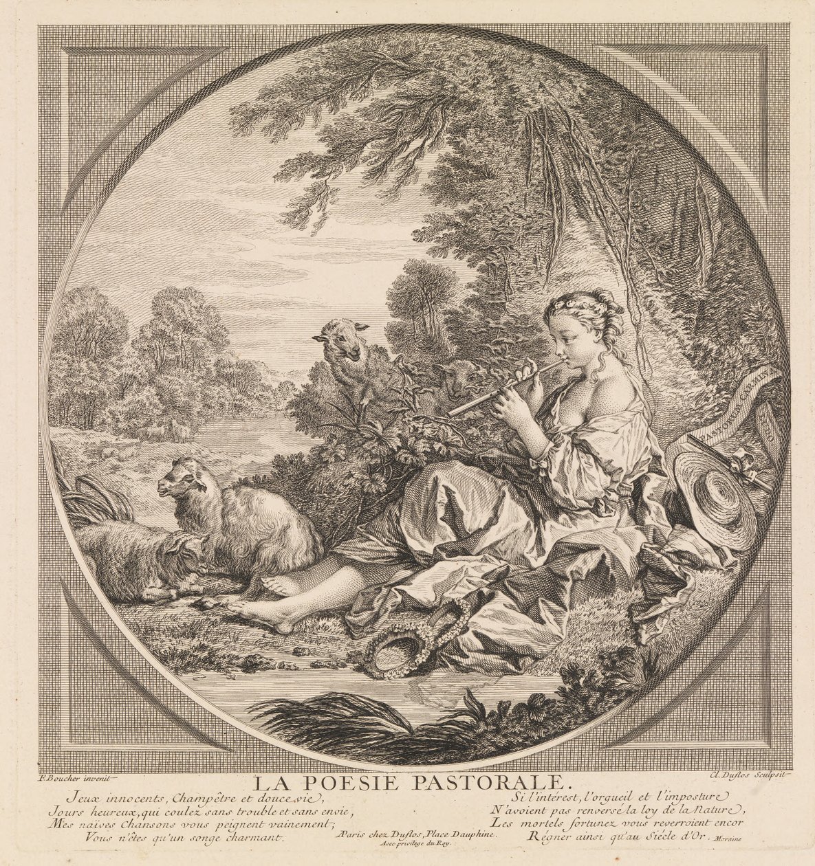 La poesia pastorale da Claude Agustin Duflos