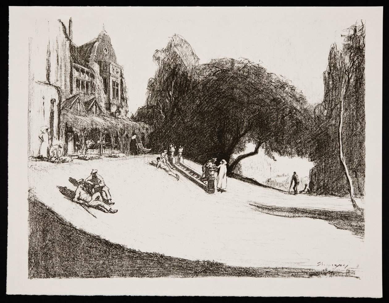 Convalescenza in Inghilterra, 1917 da Claude Allin Shepperson