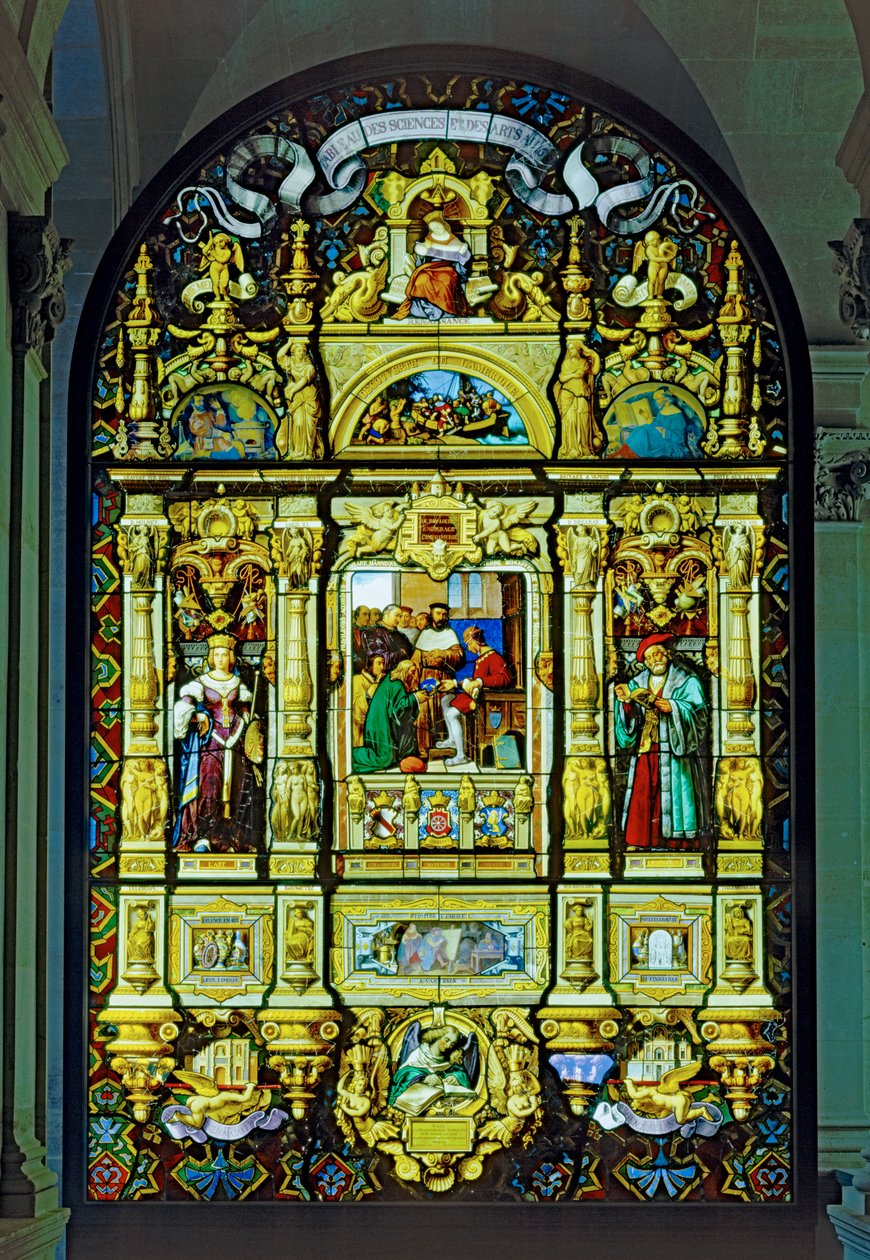 Manifattura reale di porcellana di Sevres Vetrata (vetro colorato) da Claude Amie Chenavard