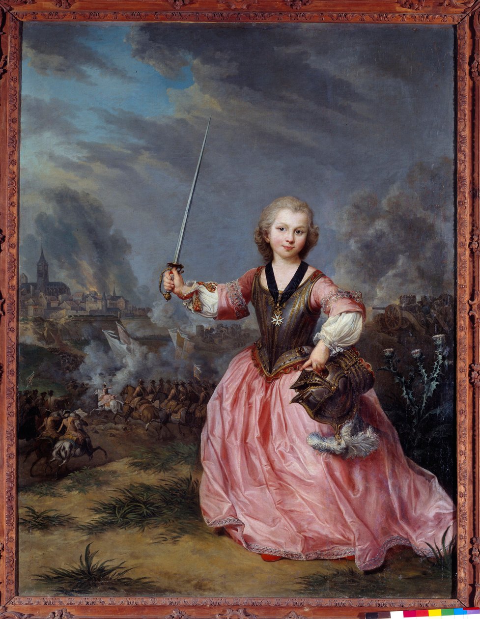 Ritratto di Pierre Claude Secret de Gueidan come cavaliere di Malta da Claude Arnulphy
