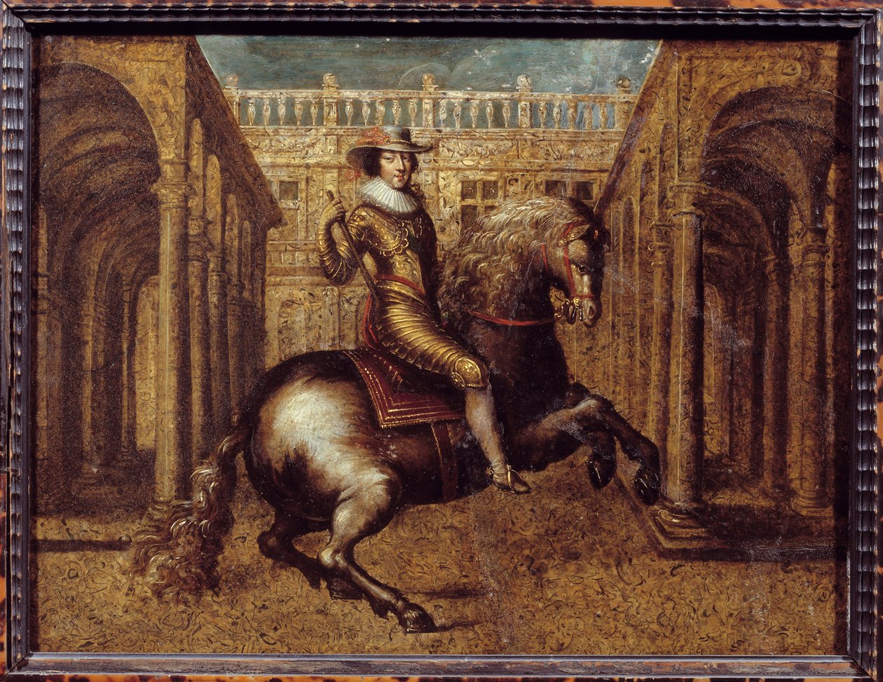 Ritratto equestre di Gaston d