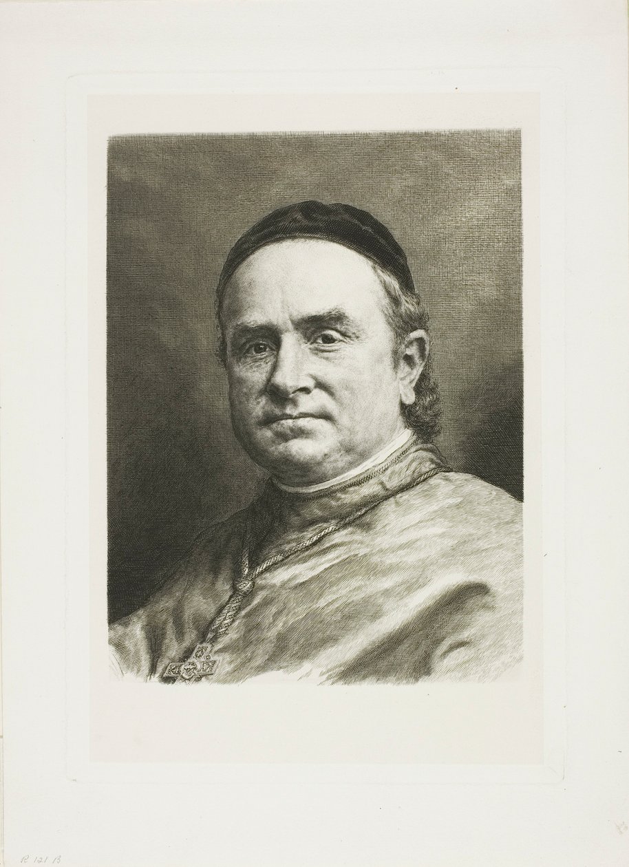 Monsignor Pie, vescovo di Poitiers da Claude Ferdinand Gaillard