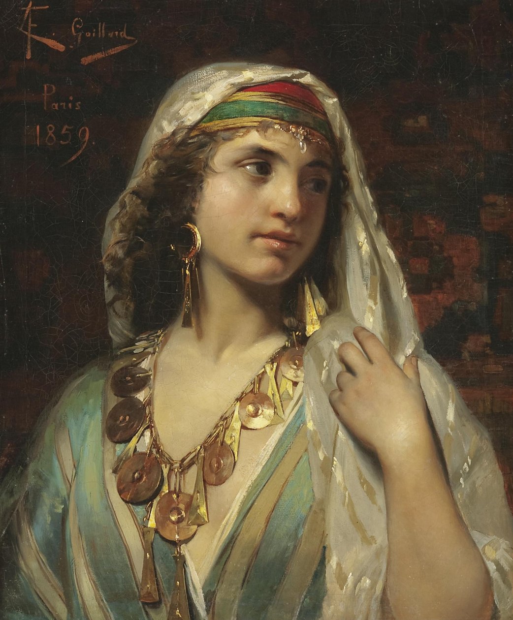 Odalisca da Claude Ferdinand Gaillard
