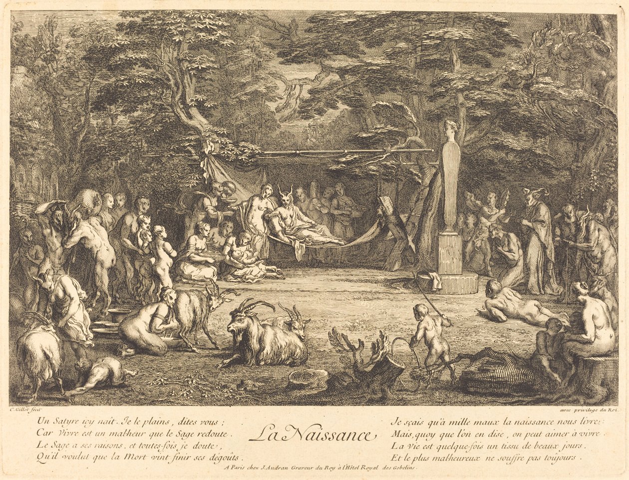 La nascita da Claude Gillot