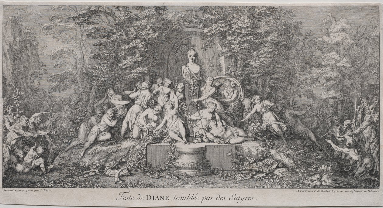 Le quattro feste da Claude Gillot