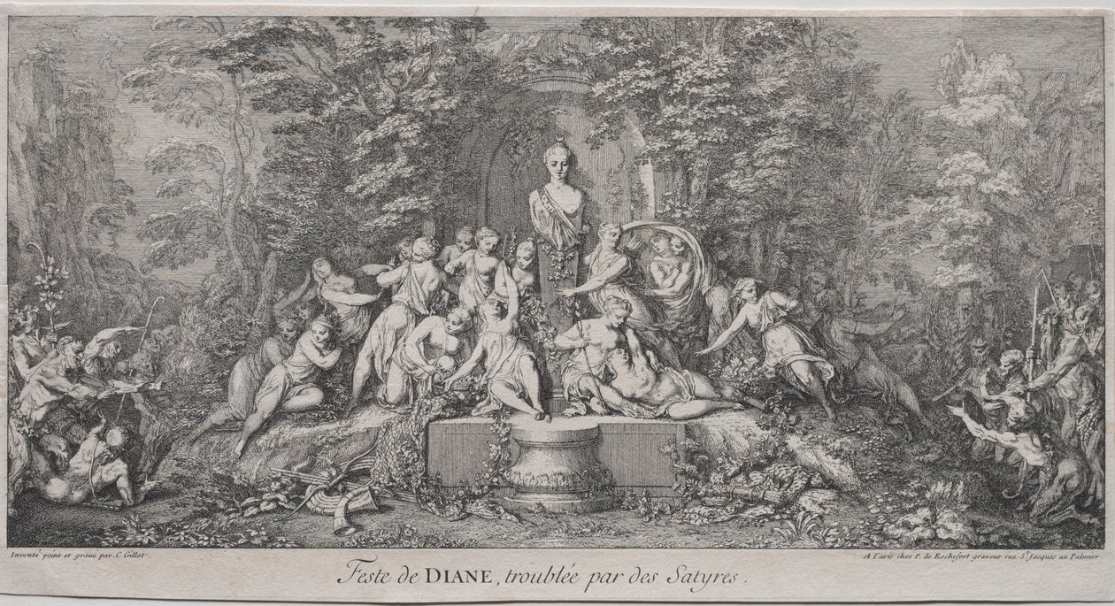 Le quattro feste da Claude Gillot