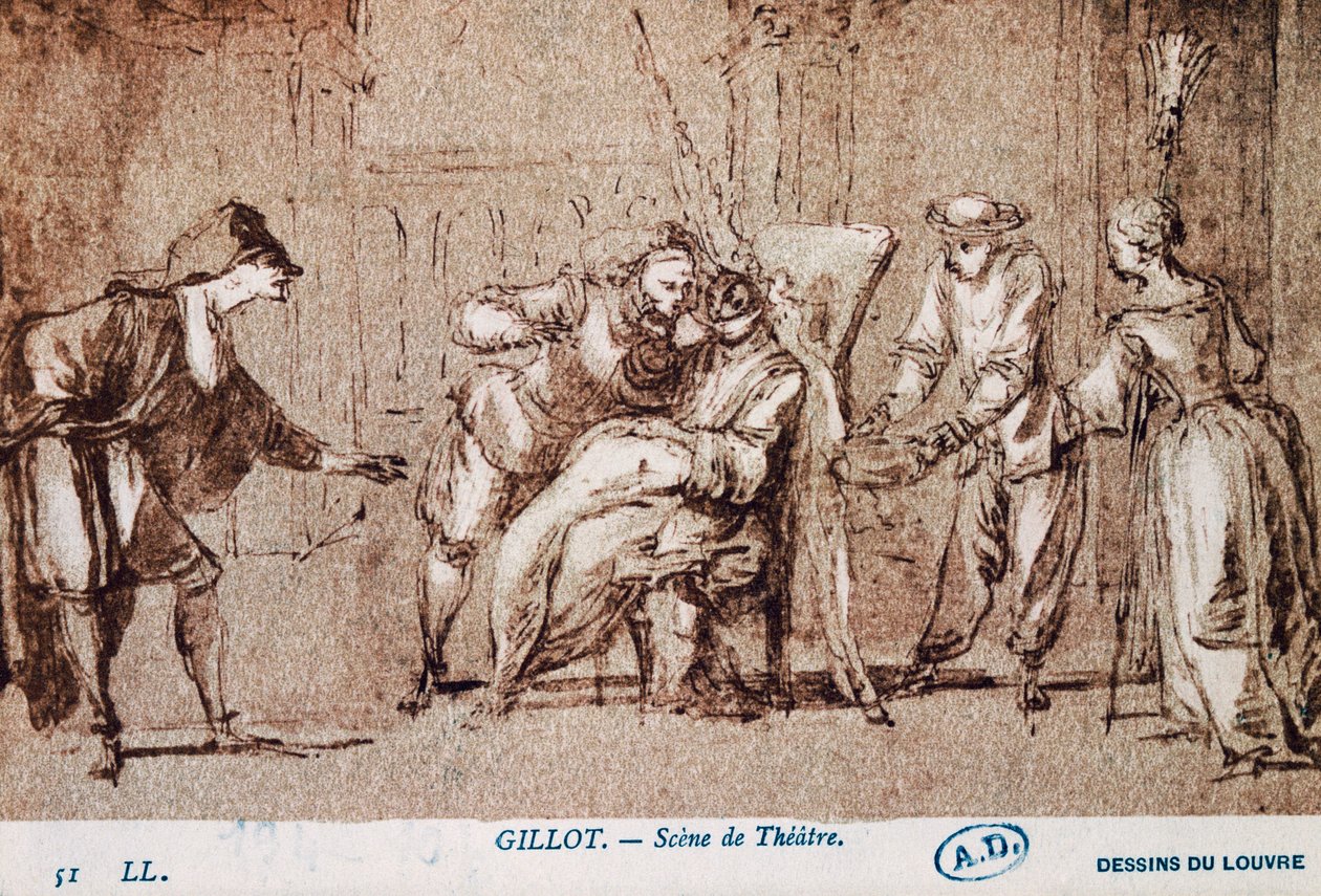 Spettacolo teatrale da Claude Gillot