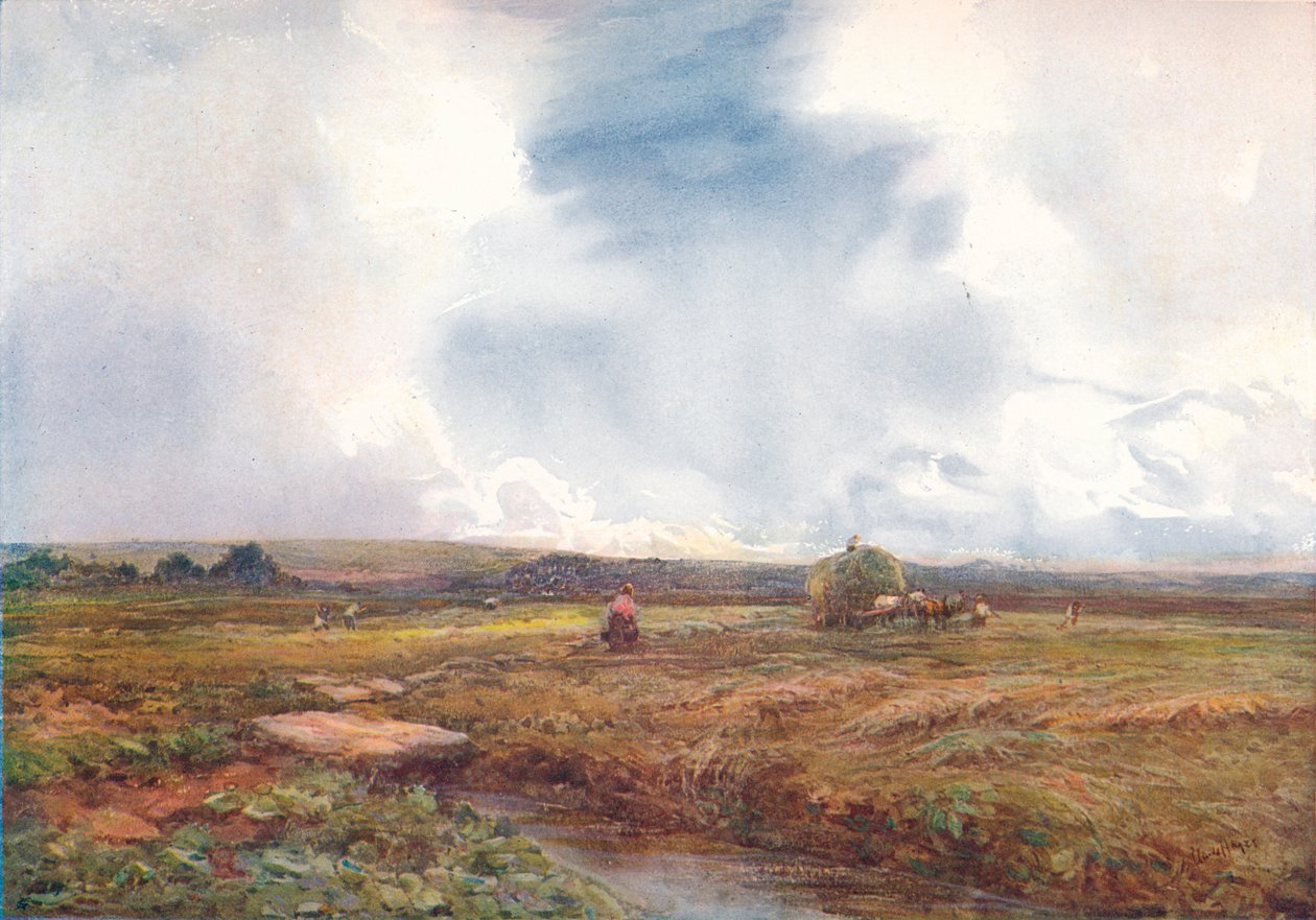 Il campo di fieno, 1872-1906, 1906 da Claude Hayes