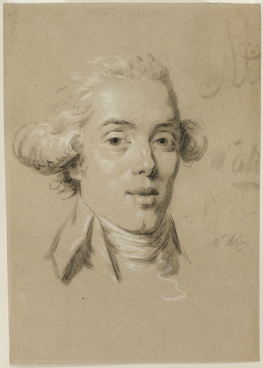 Ritratto di un Giovane da Claude Jean Baptiste Hoin