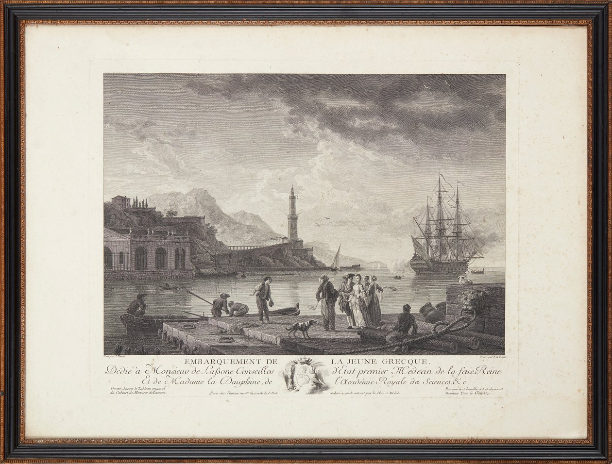 Incisioni in acciaio francesi da Claude Joseph (after) Vernet