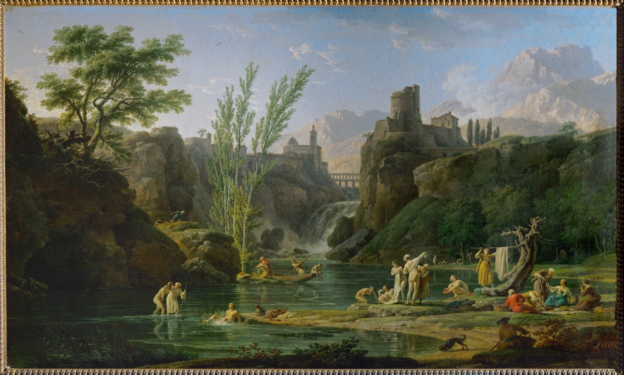 Buongiorno, bagnanti ... da Claude Joseph Vernet
