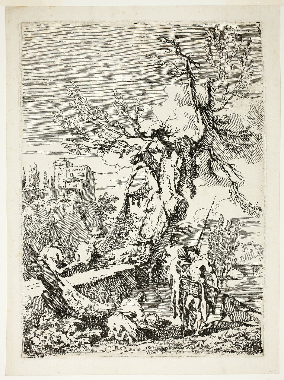 Il ritorno dalla pesca da Claude Joseph Vernet