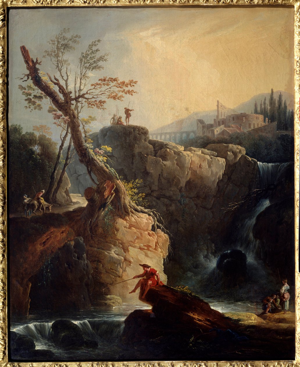 La cascata da Claude Joseph Vernet