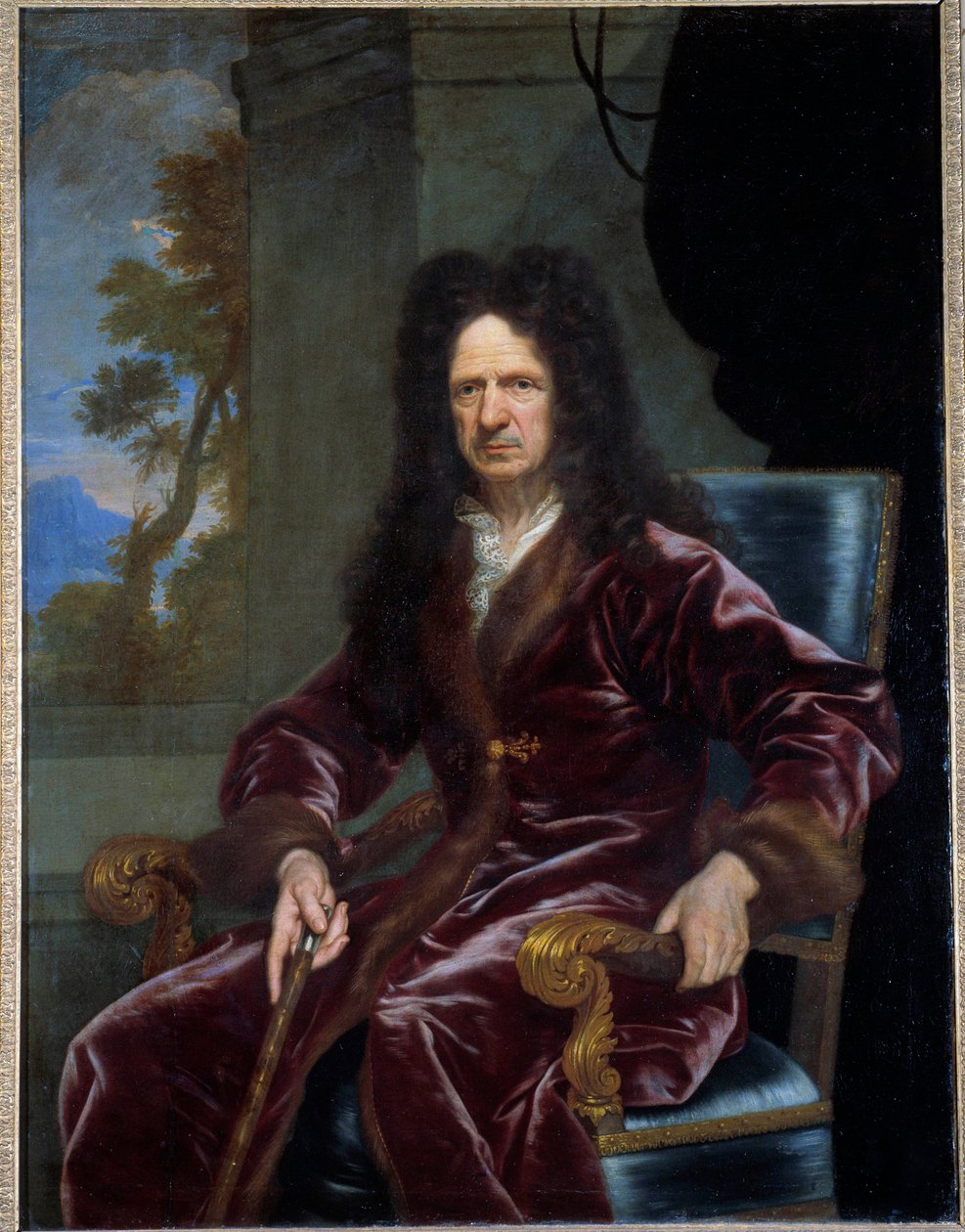 Ritratto di André Le Nôtre da Claude Lefebvre