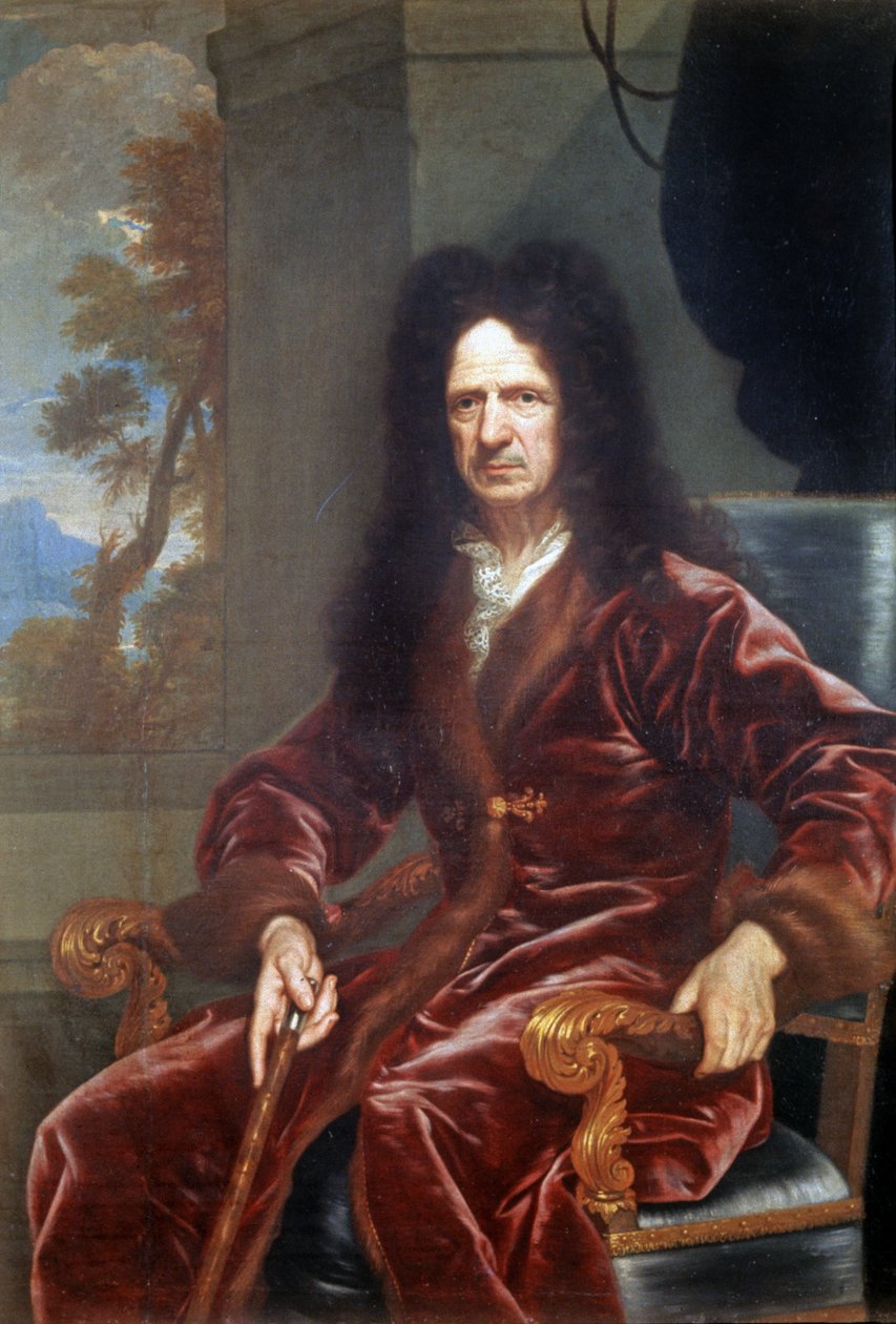 Ritratto di André Le Nôtre da Claude Lefebvre