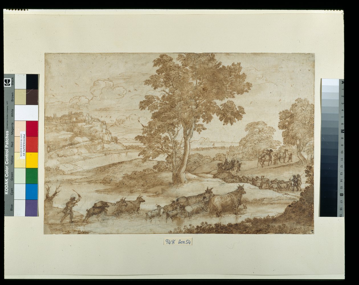 Paesaggio con il viaggio di Giacobbe da Claude Lorrain