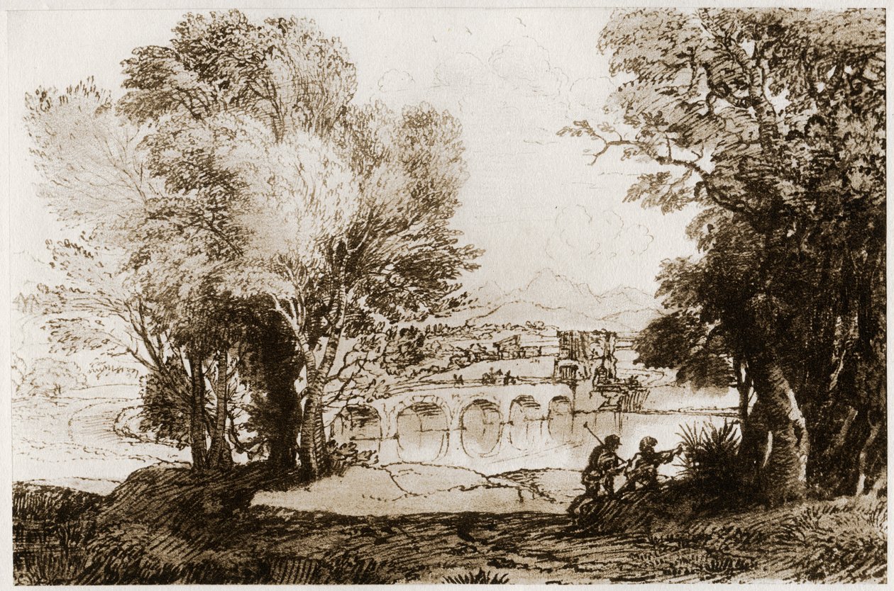 Un paesaggio italiano, 1913 da Claude Lorrain