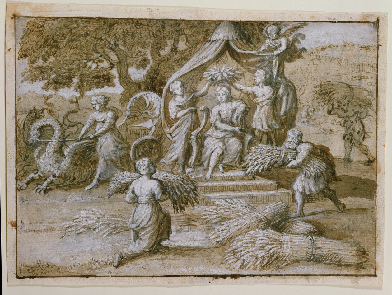 Omaggio a Cerere da Claude Lorrain
