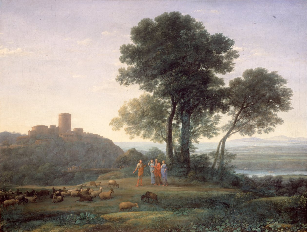 Giacobbe con Labano e le sue Figlie da Claude Lorrain