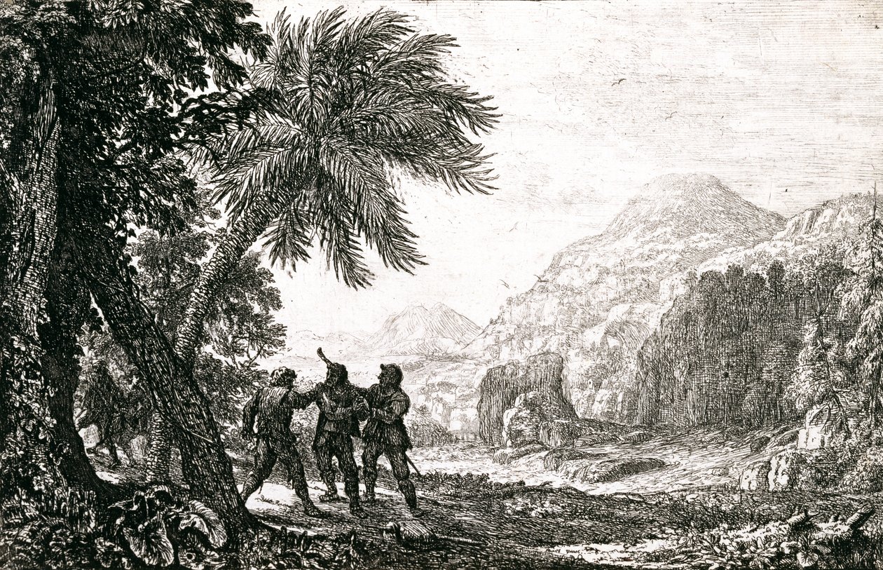 Paesaggio con briganti da Claude Lorrain