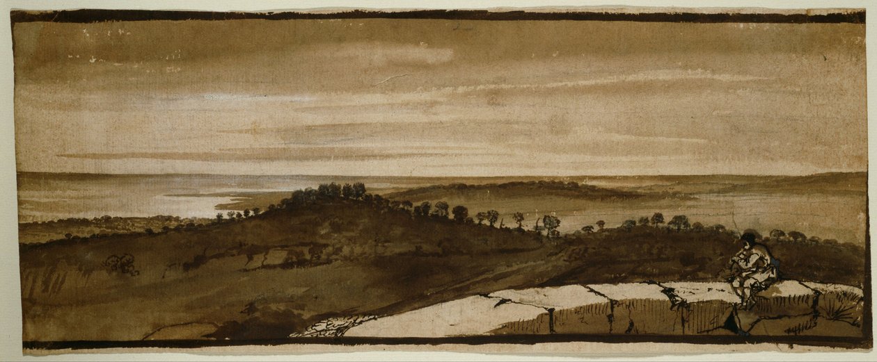 Panorama dal Sasso da Claude Lorrain