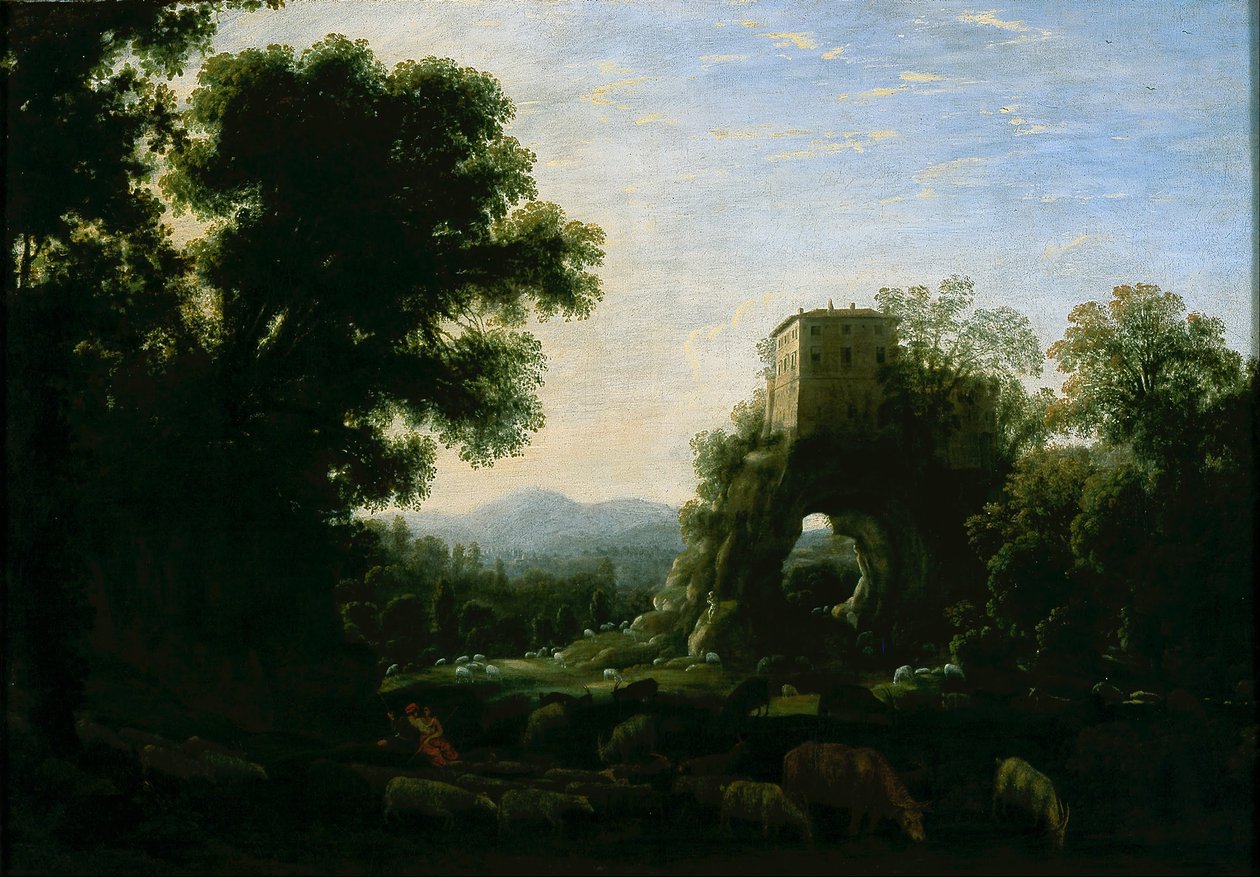 Paesaggio pastorale da Claude Lorrain