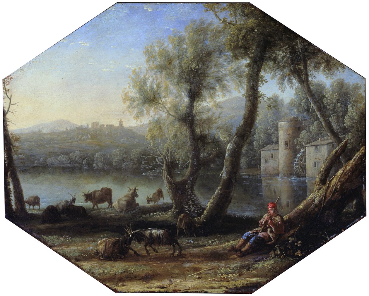 Paesaggio pastorale da Claude Lorrain
