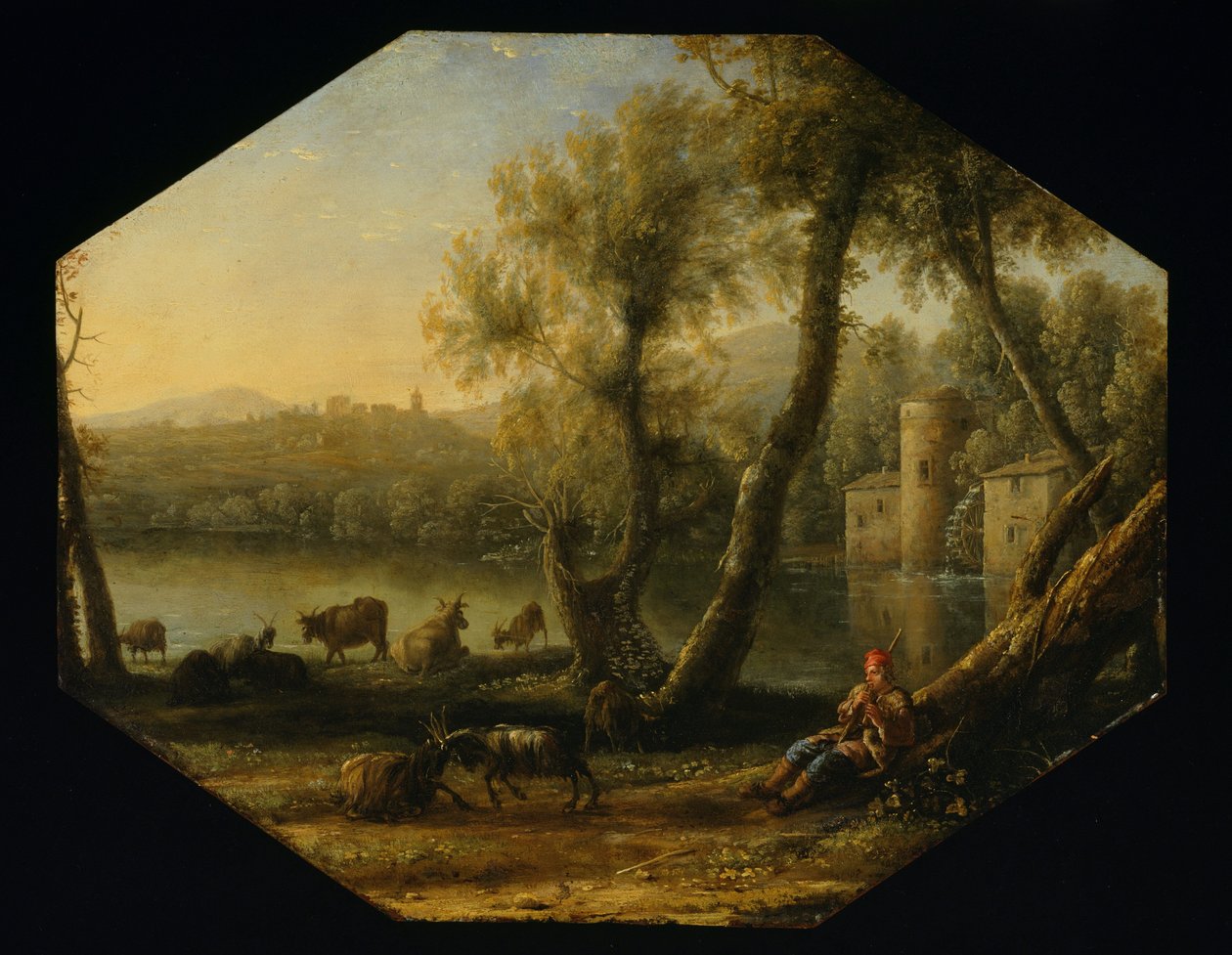Paesaggio pastorale da Claude Lorrain
