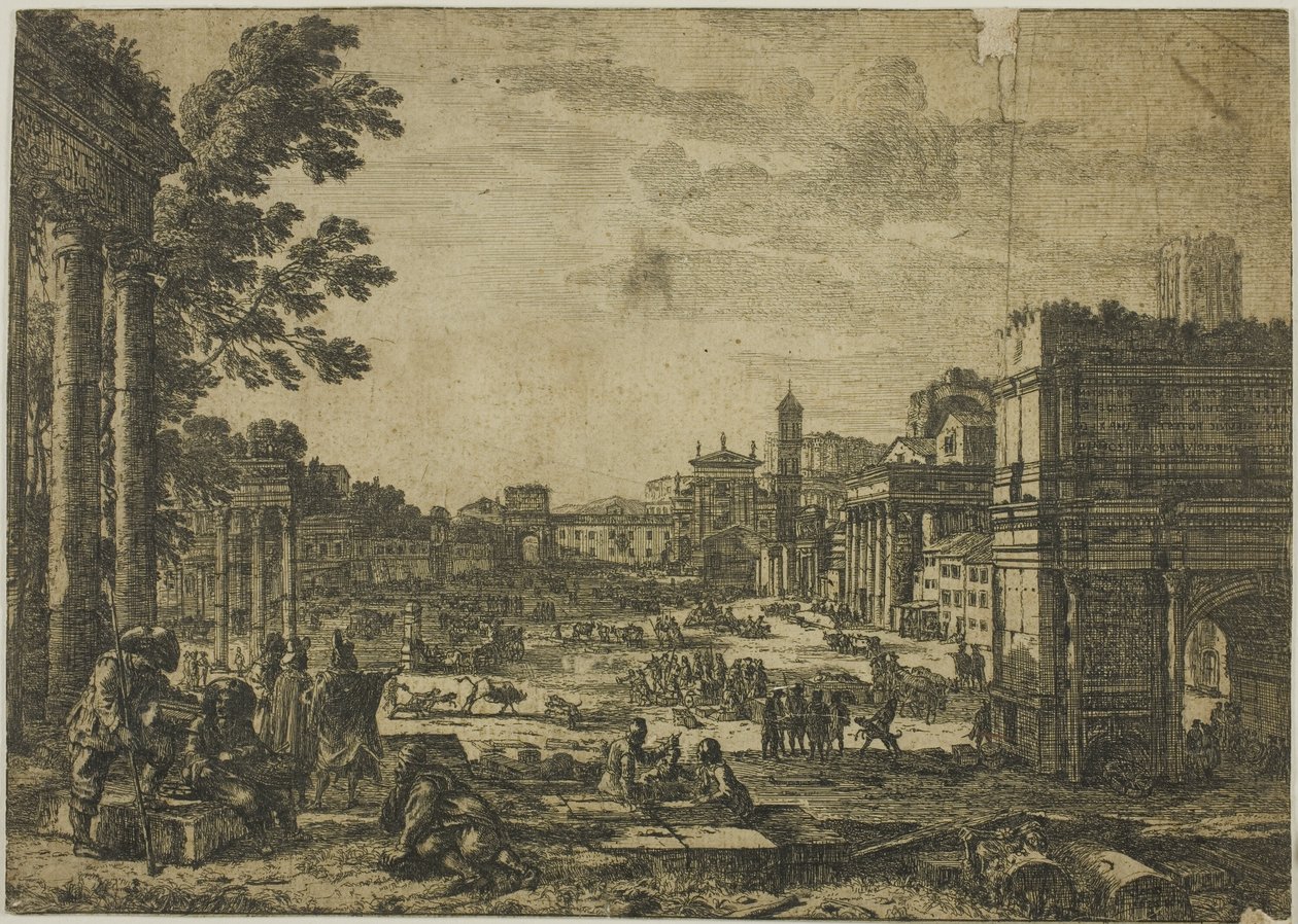 Il Foro Romano da Claude Lorrain