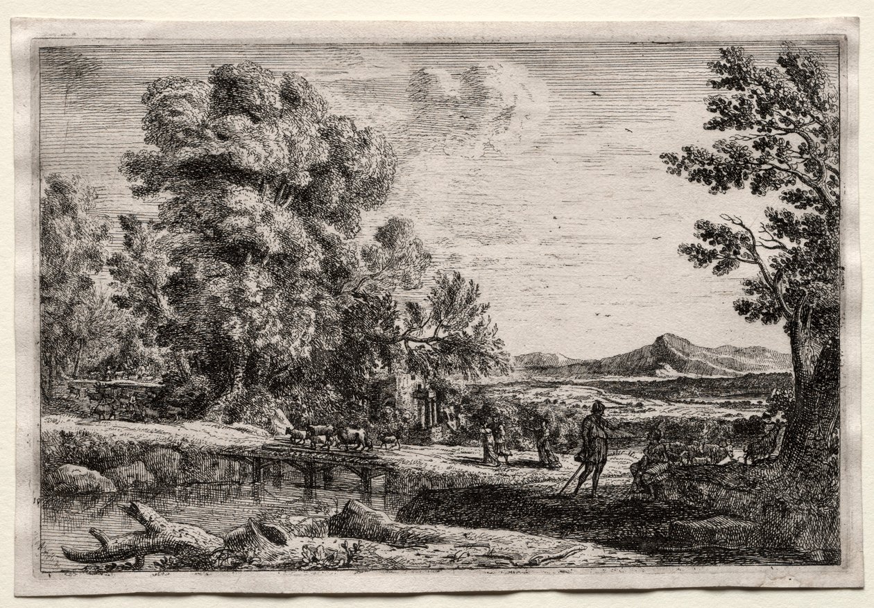 Il Ponte di Legno da Claude Lorrain