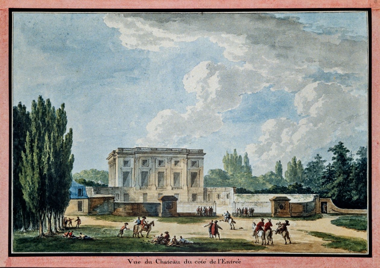 Vista del castello, da 