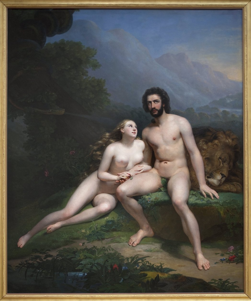 Adamo ed Eva da Claude Marie Dubufe