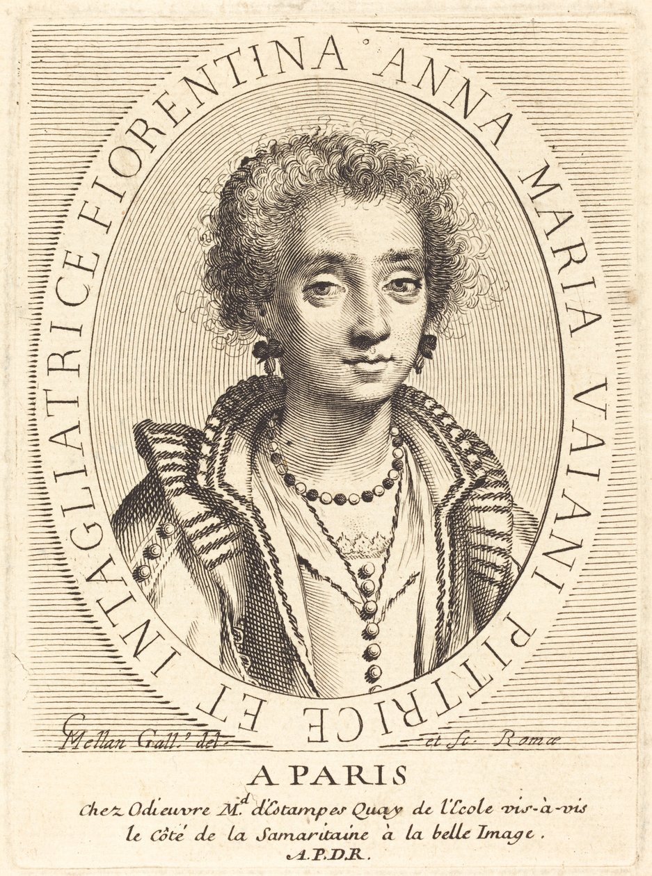 Anna Maria Vaiani da Claude Mellan