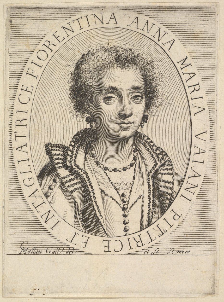 Anna Maria Vaiani da Claude Mellan