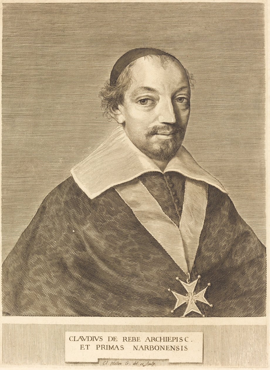 Claude de Rebe da Claude Mellan