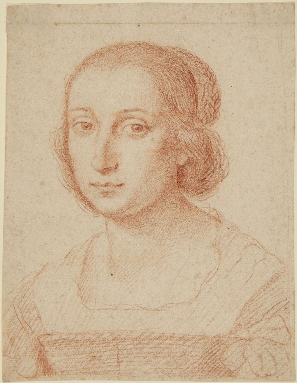 Testa di donna da Claude Mellan