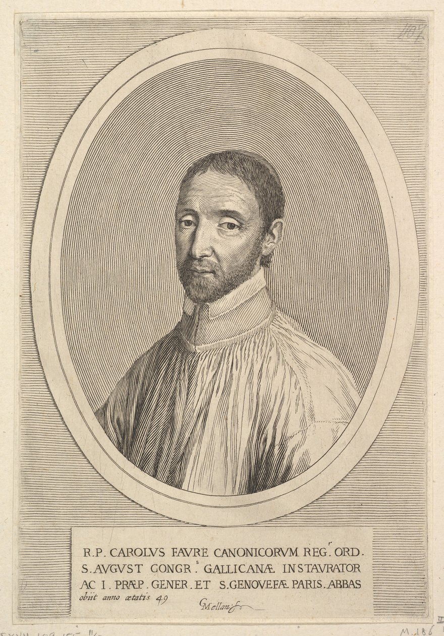 Le Père Charles Faure da Claude Mellan