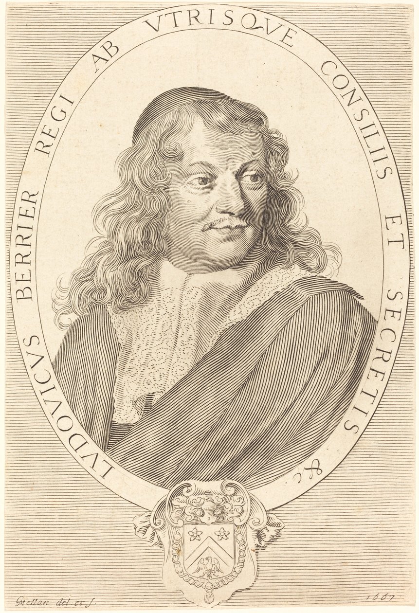 Louis Berryer da Claude Mellan