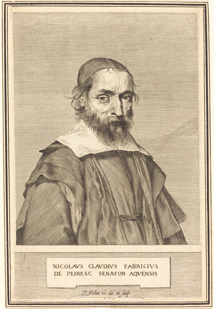 Nicolas-Claude Fabri de Peiresc da Claude Mellan