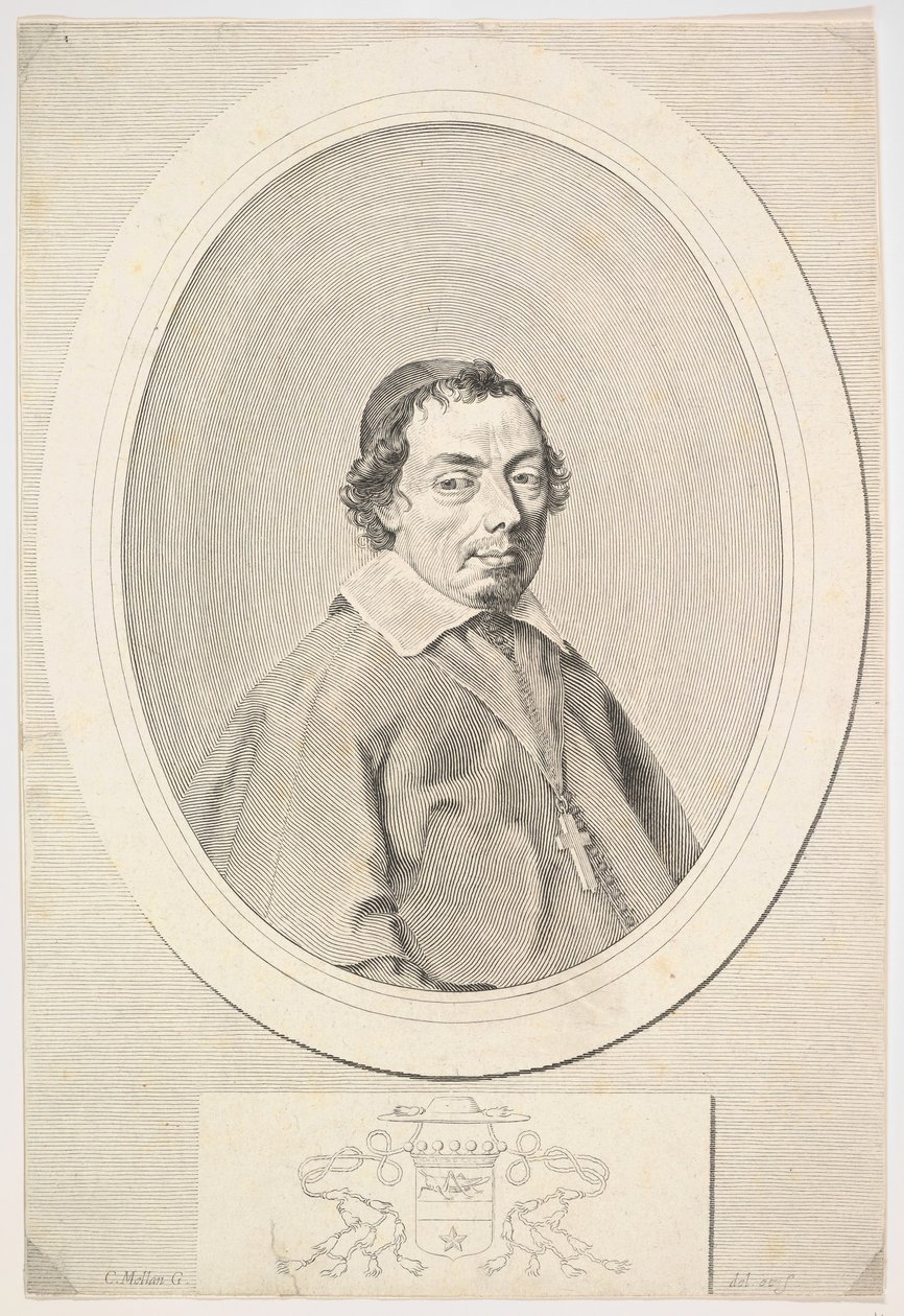 Nicolas Grillié, Vescovo di Uzès da Claude Mellan